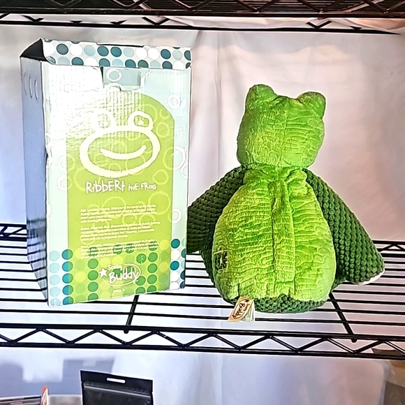 NIB, Ribbert the Frog Scentsy Buddy. - Picture 3 of 3
